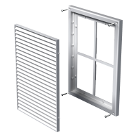Решетка пластиковая VENTS МВ 160 с 